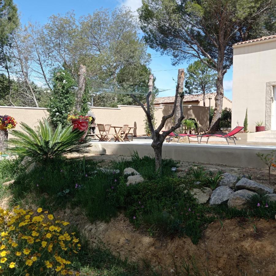 "Le Mas" Les Jardins De Tourneige Maraussan Exterior foto